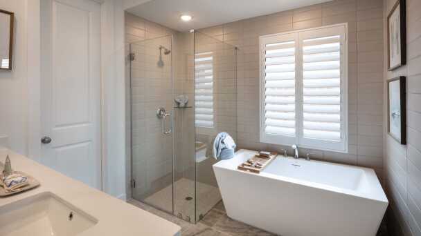 Representative Primary Bathroom - some options shown <span data-tooltip tabindex=