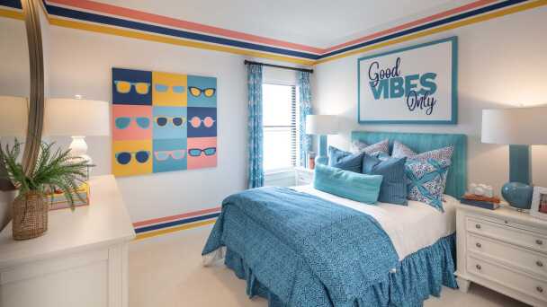 Representative Secondary Bedroom - some options shown <span data-tooltip tabindex=