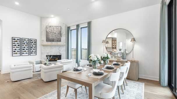 Representative Dining Room - some options shown <span data-tooltip tabindex=