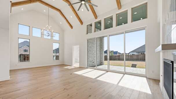 Representative Family Room/Dining Room - some options shown <span data-tooltip tabindex=