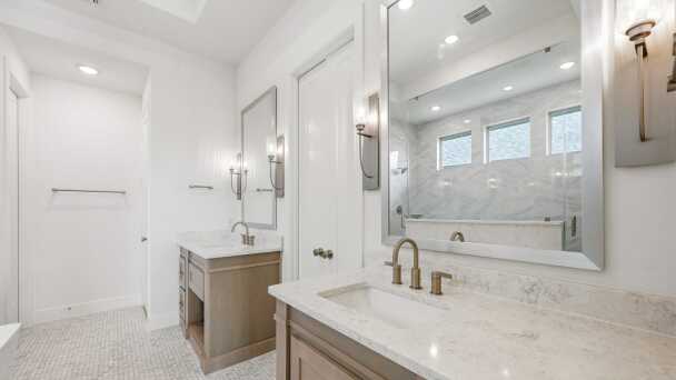 Representative Primary Bathroom - some options shown <span data-tooltip tabindex=