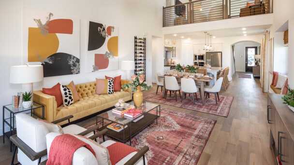 Representative Family Room - some options shown <span data-tooltip tabindex=