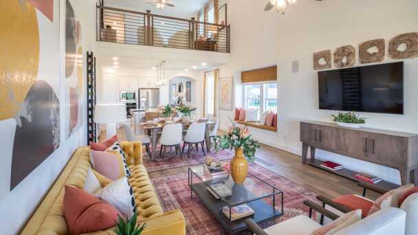 Representative Family Room - some options shown <span data-tooltip tabindex=