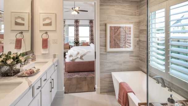 Representative Primary Bathroom - some options shown <span data-tooltip tabindex=