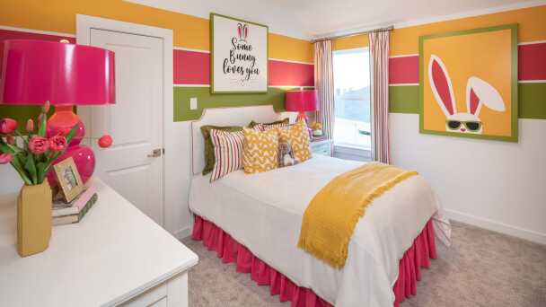 Representative Secondary Bedroom - some options shown <span data-tooltip tabindex=