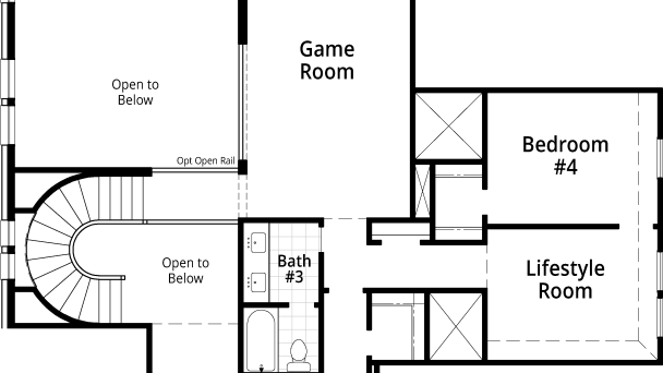 Upstairs Floor Plan