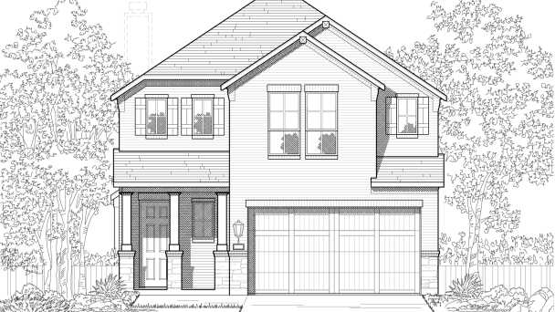 Representative Elevation - some options shown <span data-tooltip tabindex=