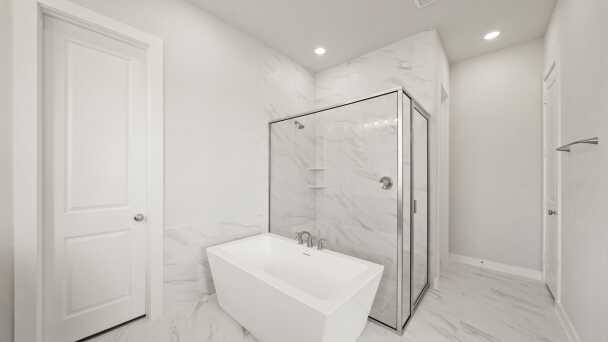 Representative Primary Bathroom - some options shown <span data-tooltip tabindex=