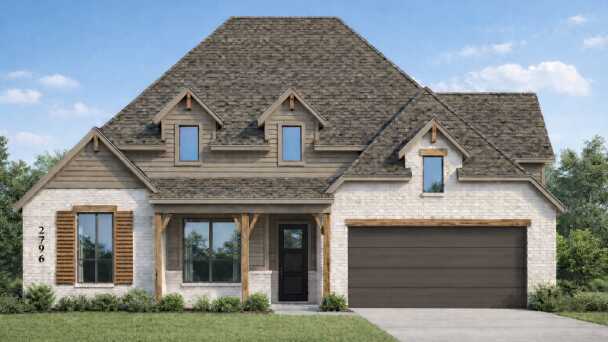 Representative Elevation - some options shown <span data-tooltip tabindex=