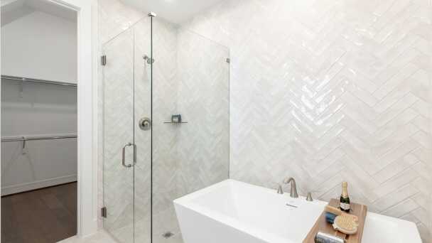 Representative Primary Bathroom - some options shown <span data-tooltip tabindex=