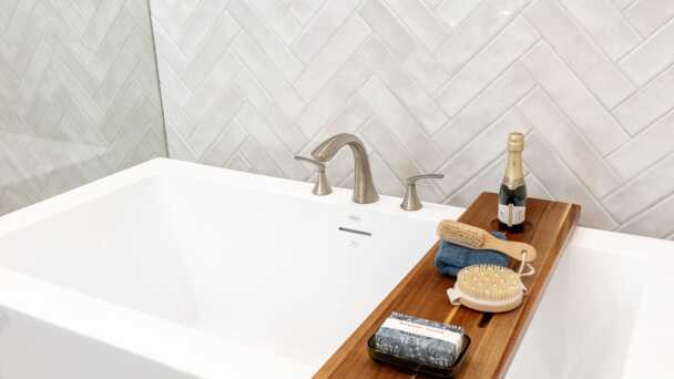 Representative Primary Bathroom - some options shown <span data-tooltip tabindex=