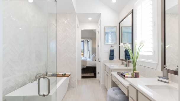 Representative Primary Bathroom - some options shown <span data-tooltip tabindex=