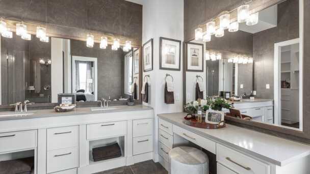 Representative Primary Bathroom - some options shown <span data-tooltip tabindex=