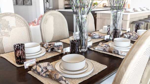 Representative Dining Room - some options shown <span data-tooltip tabindex=