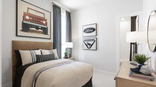 Representative Secondary Bedroom - some options shown <span data-tooltip tabindex=