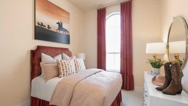 Representative Secondary Bedroom - some options shown <span data-tooltip tabindex=