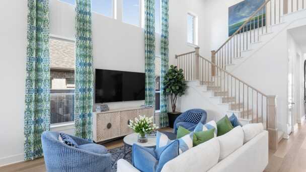 Representative Family Room - some options shown <span data-tooltip tabindex=