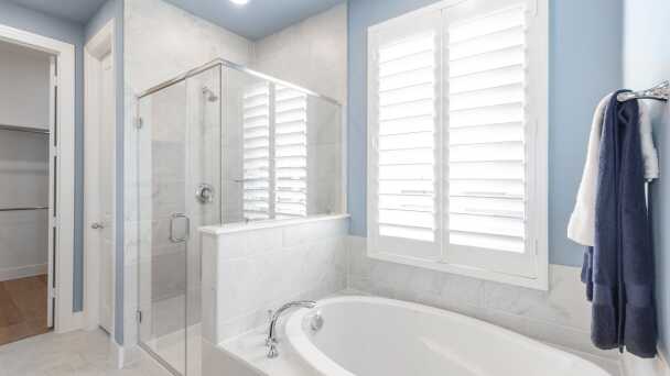 Representative Primary Bathroom - some options shown <span data-tooltip tabindex=