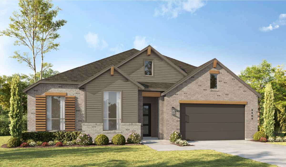 New Home Plan Chesterfield in McLendon-Chisholm, TX 75032