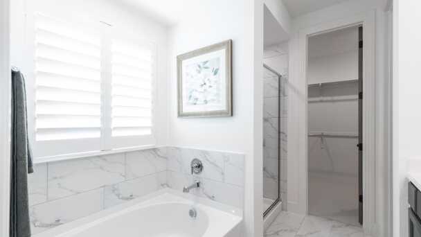 Representative Primary Bathroom - some options shown <span data-tooltip tabindex=