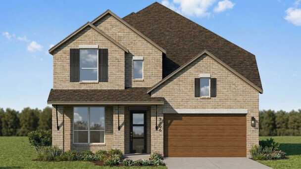 Representative Elevation - some options shown <span data-tooltip tabindex=