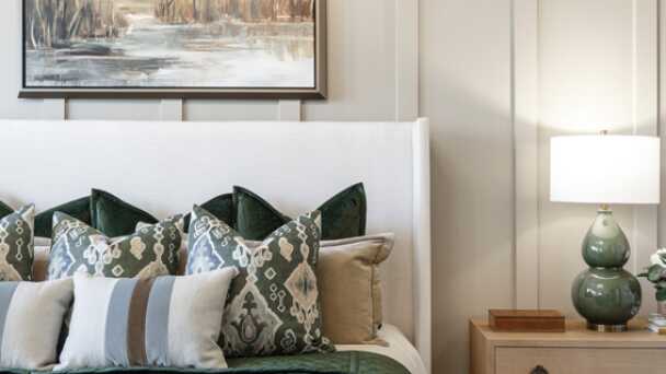 Representative Primary Bedroom - some options shown <span data-tooltip tabindex=