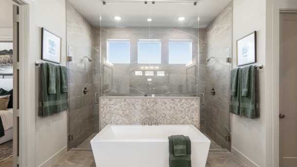 Representative Primary Bathroom - some options shown <span data-tooltip tabindex=