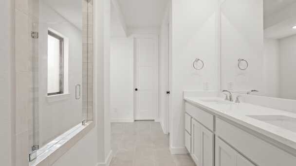 Representative Primary Bathroom - some options shown <span data-tooltip tabindex=