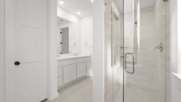 Representative Primary Bathroom - some options shown <span data-tooltip tabindex=