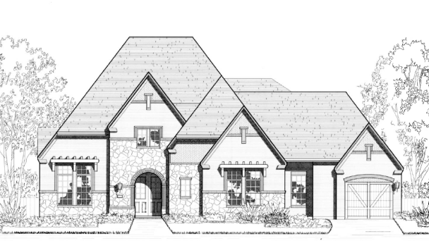 Representative Elevation - some options shown <span data-tooltip tabindex=