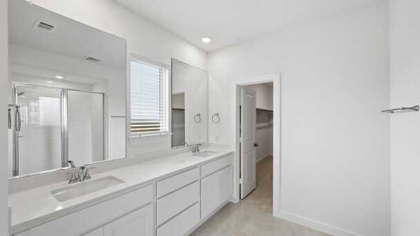 Representative Primary Bathroom - some options shown <span data-tooltip tabindex=