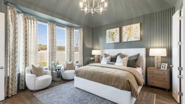 Representative Primary Bedroom - some options shown <span data-tooltip tabindex=