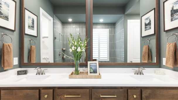 Representative Primary Bathroom - some options shown <span data-tooltip tabindex=