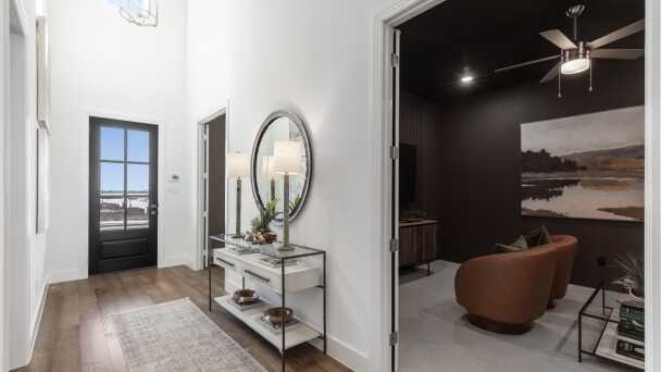 Representative Entry/Entertainment Room - some options shown <span data-tooltip tabindex=