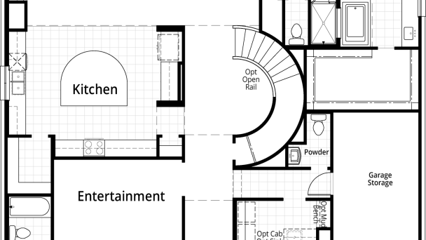 Downstairs Floor Plan