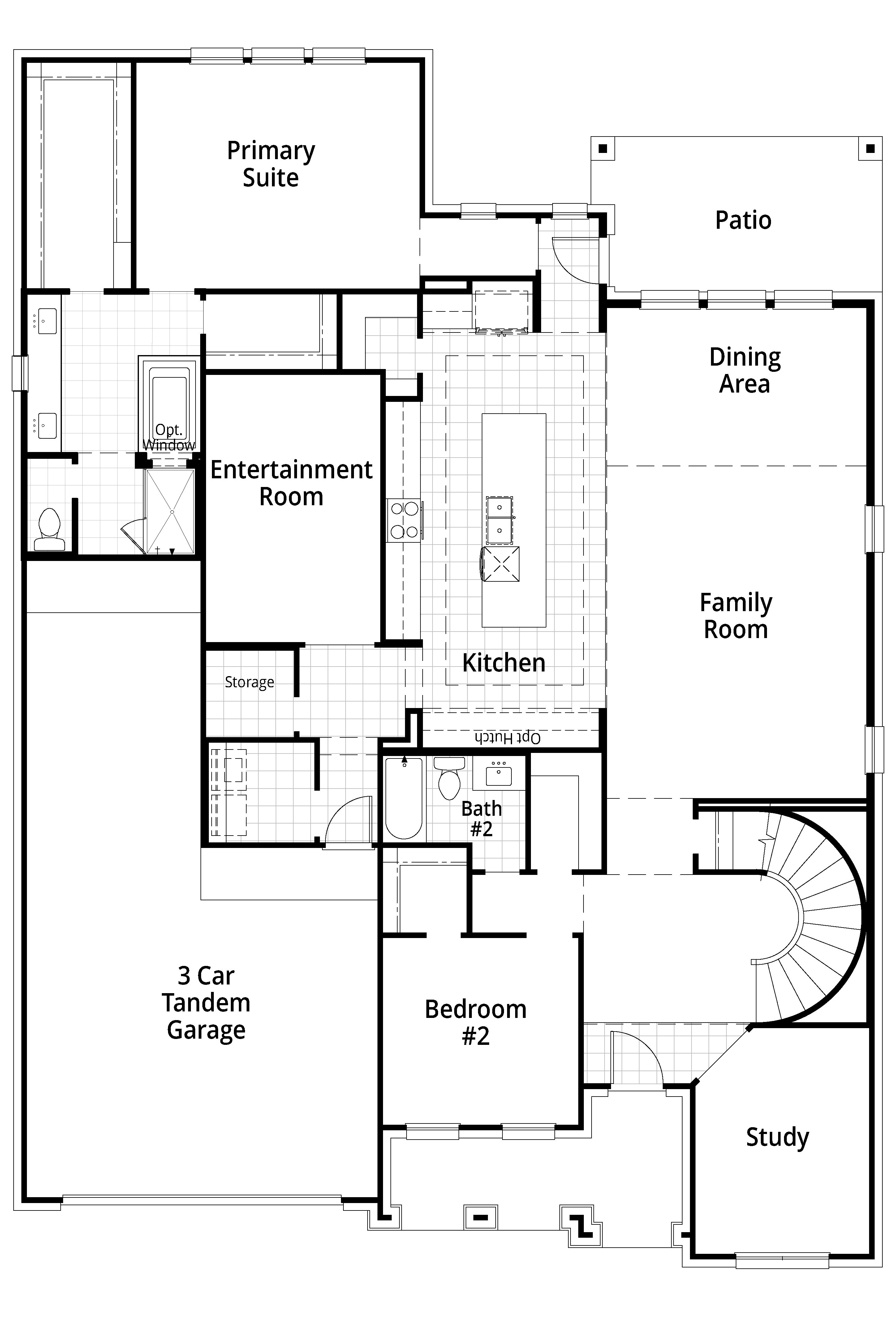 Regis floor plan drawing