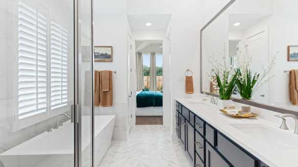 Representative Primary Bathroom - some options shown <span data-tooltip tabindex=