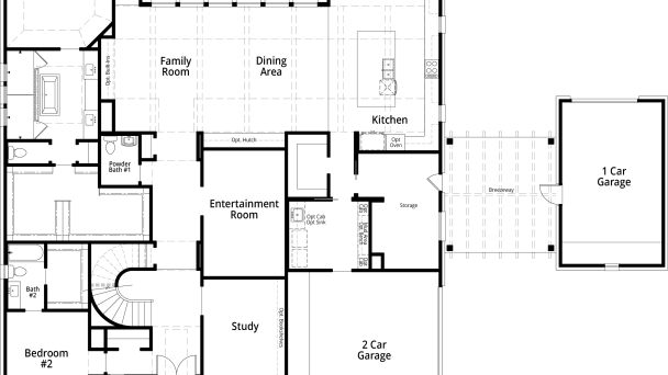 Downstairs Floor Plan