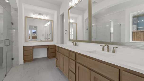 Representative Primary Bathroom - some options shown <span data-tooltip tabindex=