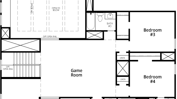 Upstairs Floor Plan