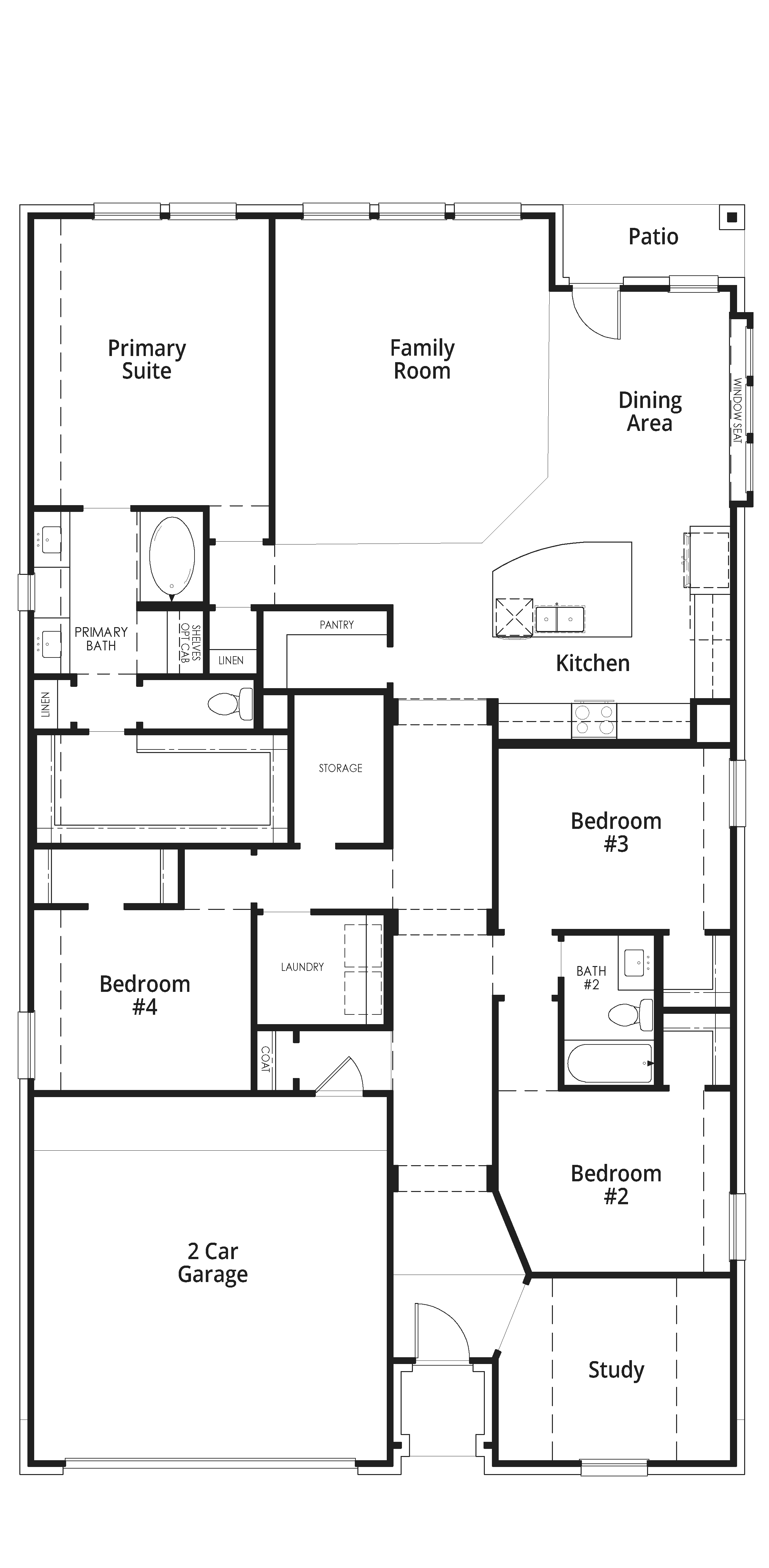 Davenport floor plan drawing