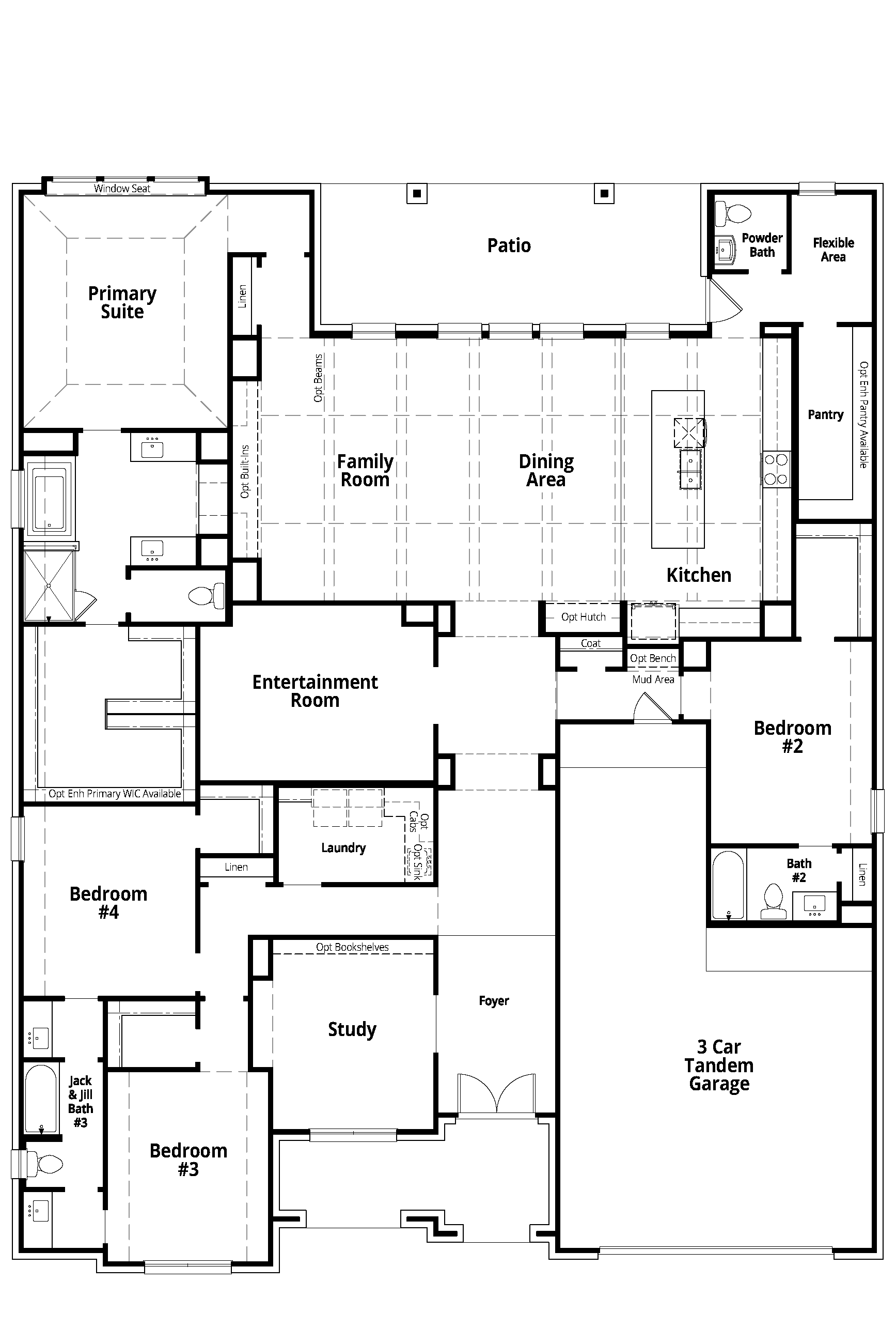 Byron floor plan drawing