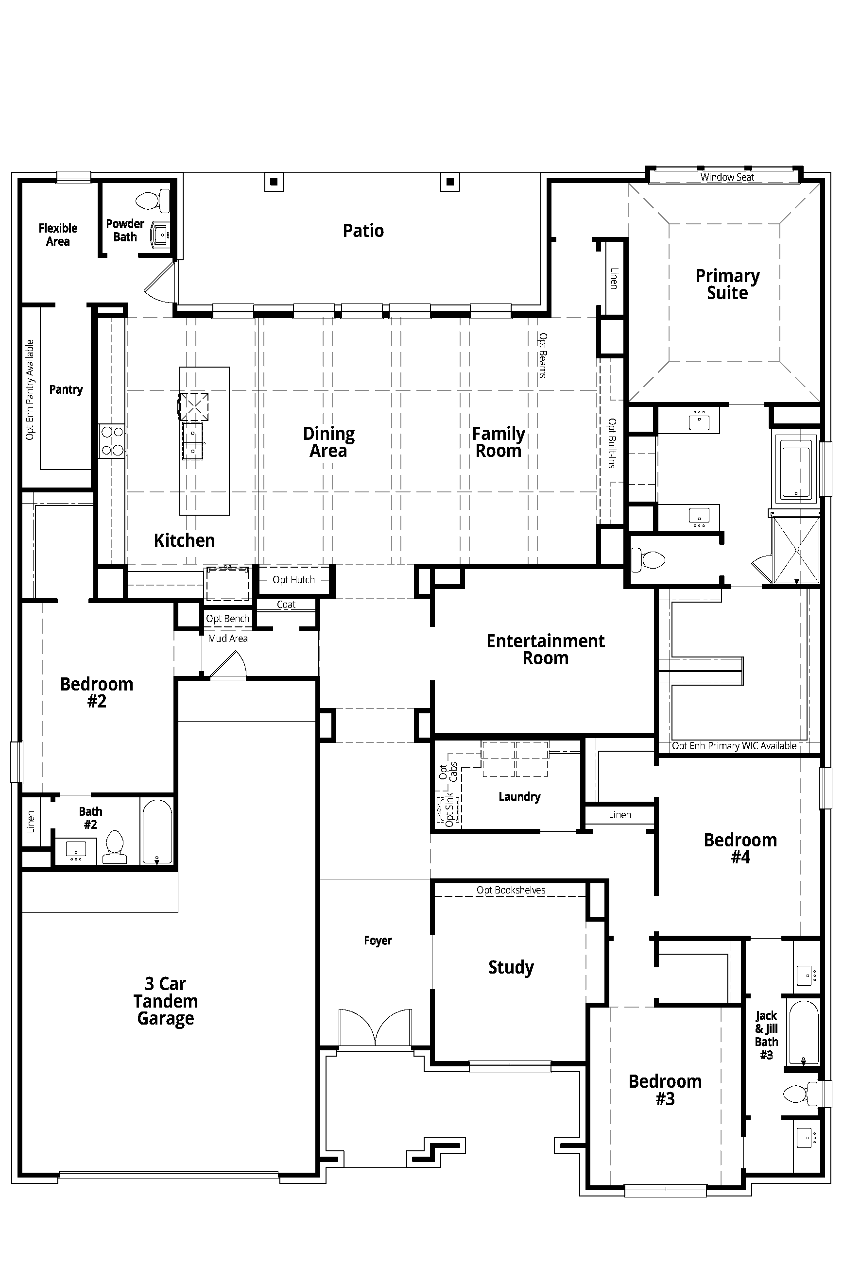 Byron floor plan drawing