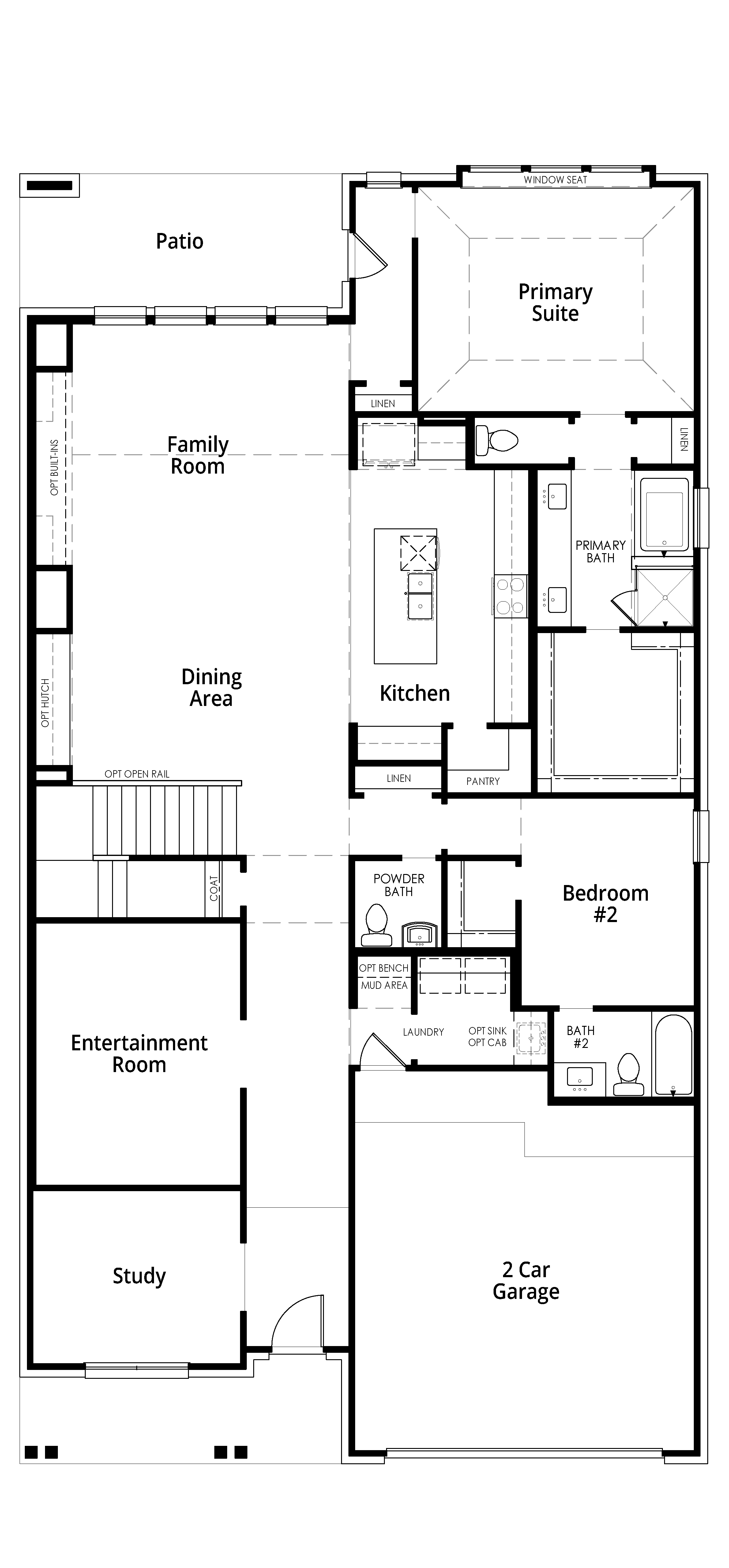 Kent floor plan drawing
