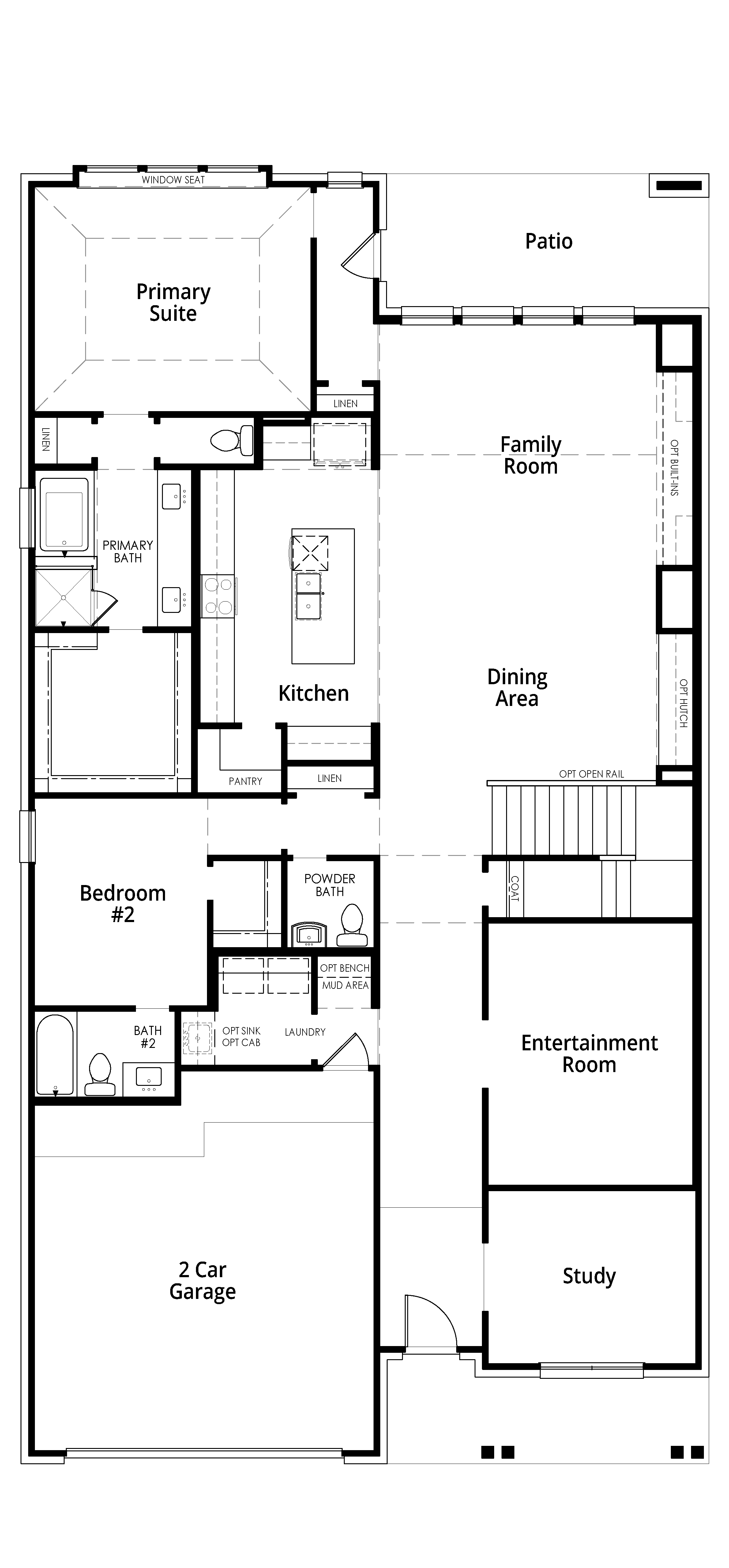 Kent floor plan drawing