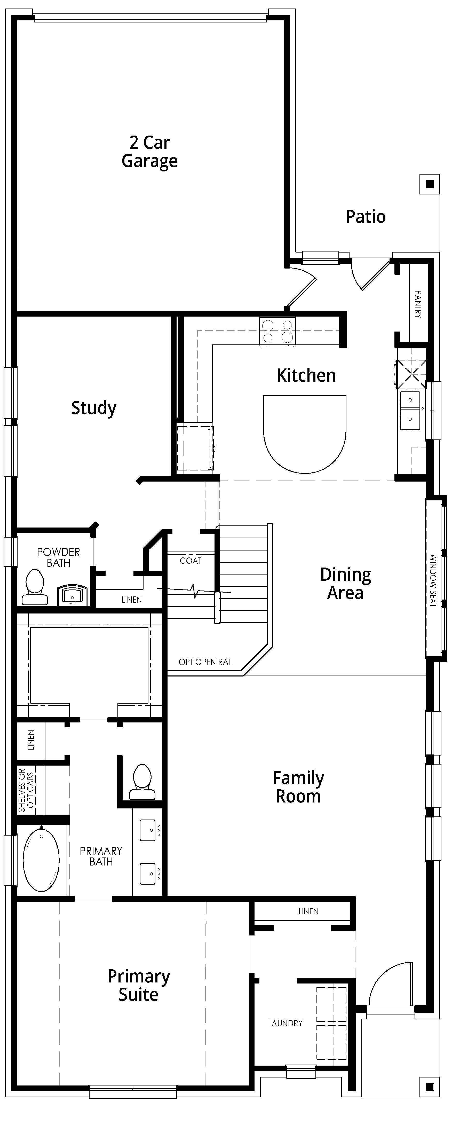 London floor plan drawing