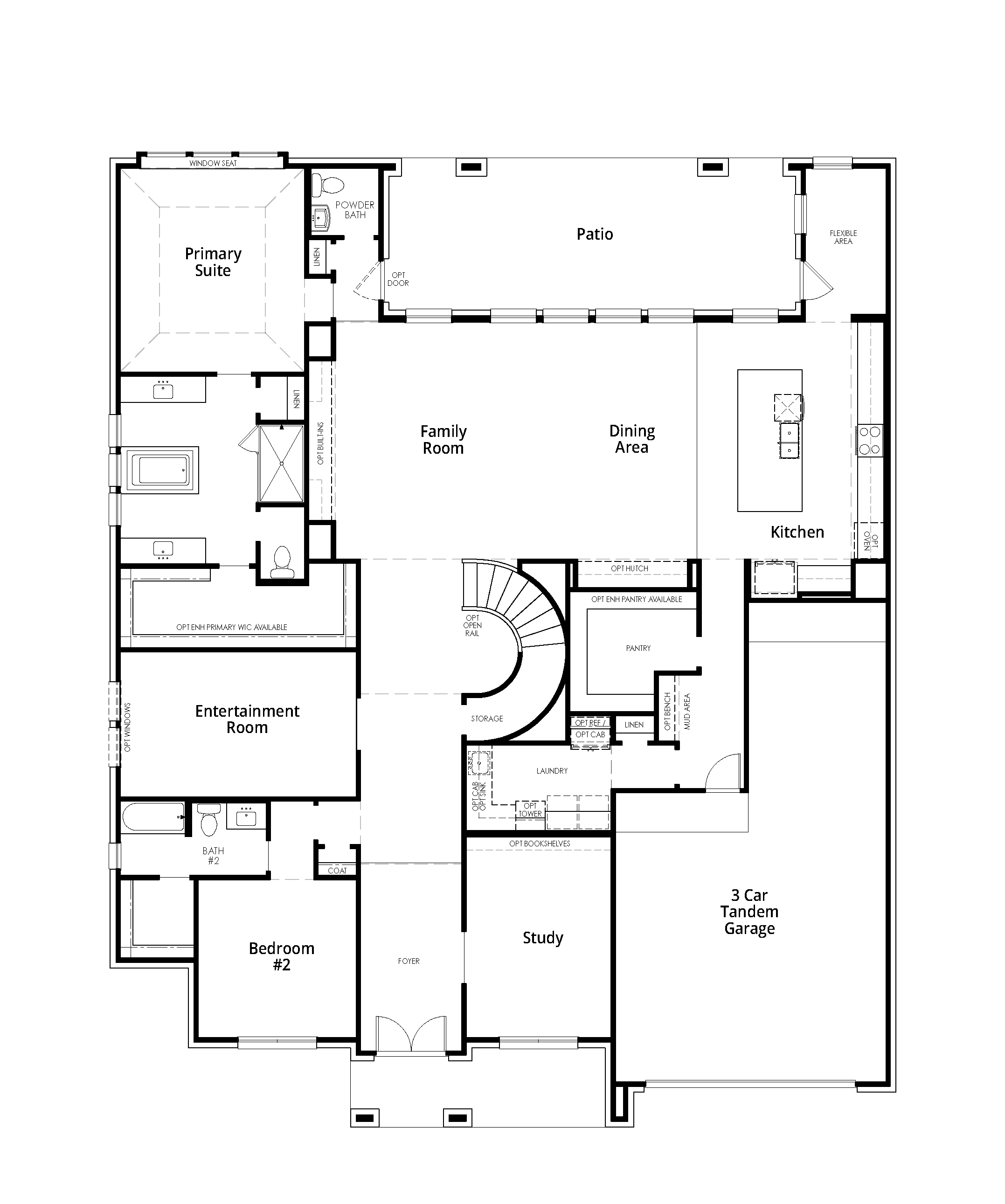 Shelley floor plan drawing