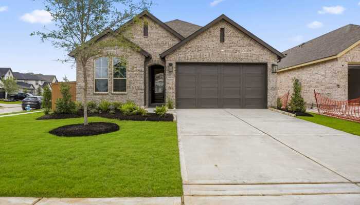 This home — photograph published by the builder
