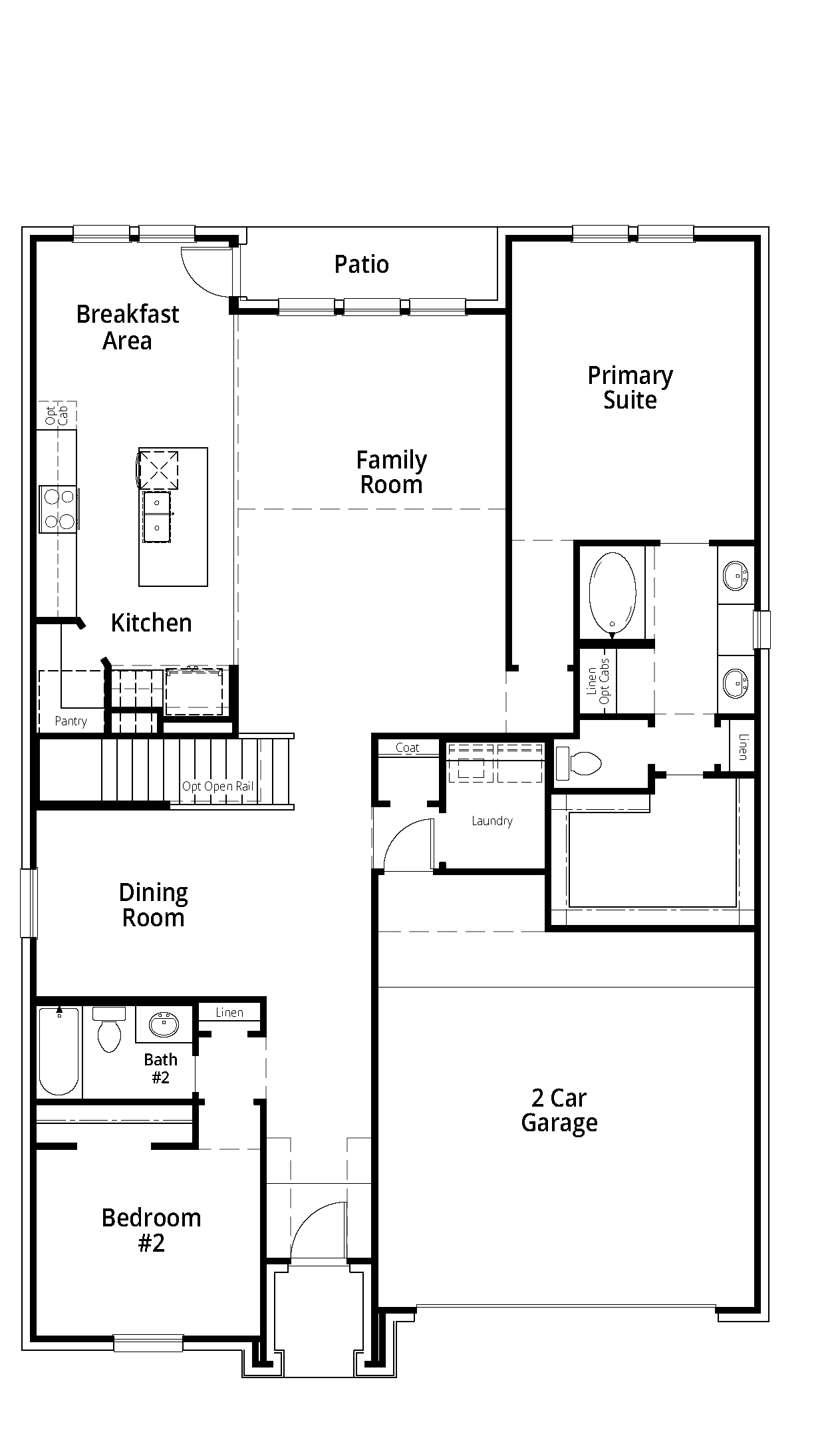 Richmond floor plan drawing