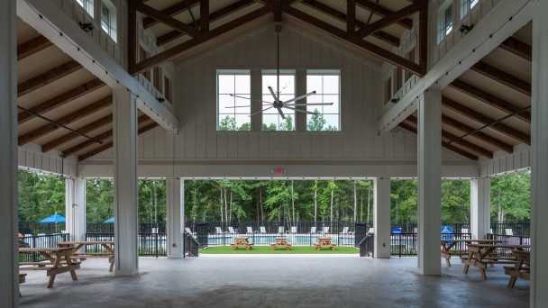 Woodforest - The Vue At The Crest Park Party Barn + Pool